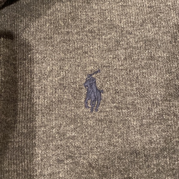 Polo Ralph Lauren Dark Gray sweater, size 10-12, look like new - Picture 2 of 4